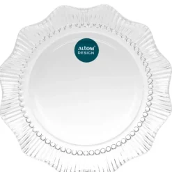 Talerzyk deserowy 17 cm szklane Altom Design Vivienne spodek na ciasto deser