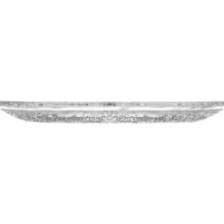 Talerzyki deserowe 15 cm i patera 25 cm szklane GierekHoff Palazzo zestaw 13 sztuk spodek na ciasto deser