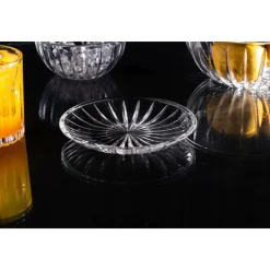 Talerzyki deserowe 15 cm i patera 25 cm szklane Altom Venus zestaw 13 sztuk spodek na ciasto deser