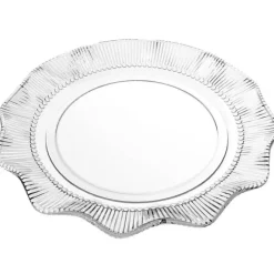 Talerzyki deserowe 17 cm szklane Altom Design Vivienne zestaw 6 sztuk spodek na ciasto deser