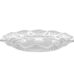 Talerzyki deserowe 17 cm szklane Altom Design Vivienne zestaw 6 sztuk spodek na ciasto deser