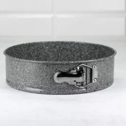 Tortownica okrągła 26 cm blacha do pieczenia z powłoką nieprzywierającą forma granitowa Kinghoff