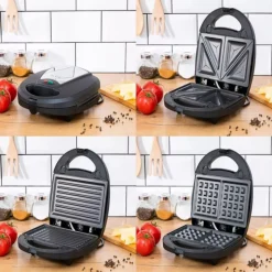 Toster 3w1 opiekacz do kanapek grill gofrownica Zilner ZL-113