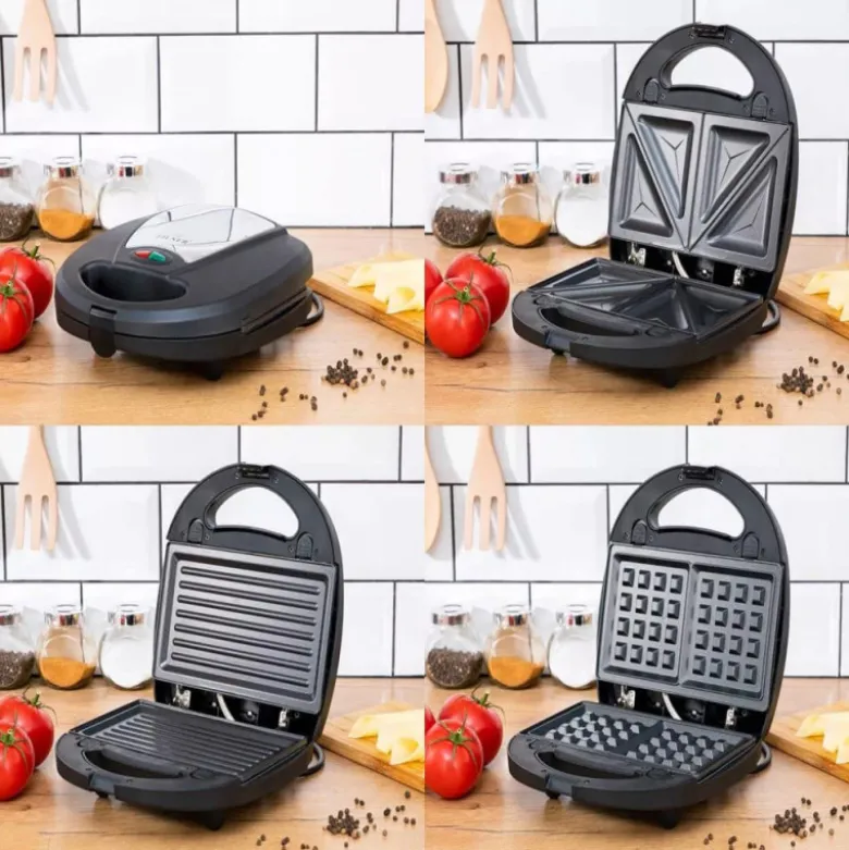 Toster 3w1 opiekacz do kanapek grill gofrownica Zilner ZL-113
