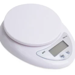 Waga kuchenna elektroniczna z wyświetlaczem LCD biała KM 7101 Kamille