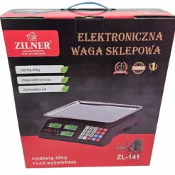 Waga sklepowa elektroniczna kalkulacyjna 40 KG Zilner ZL 141