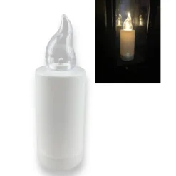 Wkład LED do znicza 4.8x 15 cm biały ciepły płomień Grande Luce scgl4