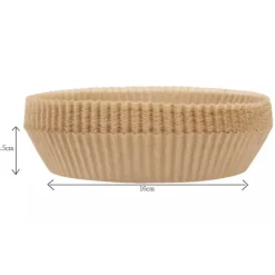Wkład papierowy do pieczenia w frytkownicy 16 cm okrągły Klausberg KB 7779 papier do pieczenia zestaw 100 sztuk