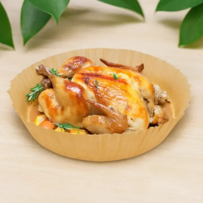 Wkłady papierowe 20x4.5cm 100 szt do frytkownicy beztłuszczowej air fryer