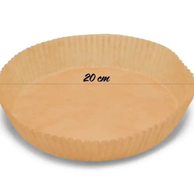 Wkłady papierowe 20x4.5cm 100 szt do frytkownicy beztłuszczowej air fryer