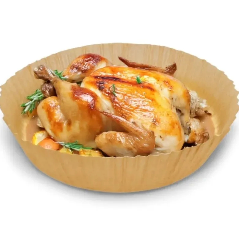 Wkłady papierowe 20x4.5cm 100 szt do frytkownicy beztłuszczowej air fryer