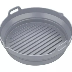 Wkłady silikonowe do frytkownicy 20 cm zestaw 2 sztuki forma do pieczenia okrągła Klausberg KB 7789