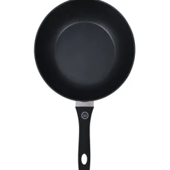 Wok 28 cm patelnia głęboka czarna nieprzywieralna powłoka MG Home