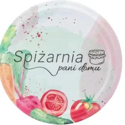 Zakrętki do słoików na przetwory 6,6 cm zestaw 10 szt - 4-zaczepowe FI66 Altom Design
