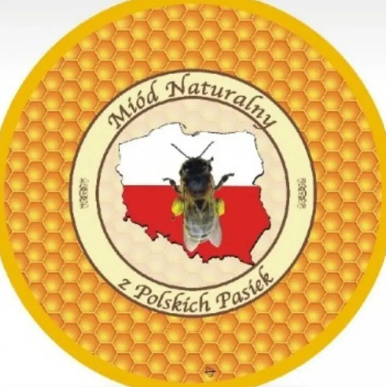 Zakrętki do słoików na przetwory 8,2 cm Miód zestaw 100 szt - 6-zaczepowe Altom Design