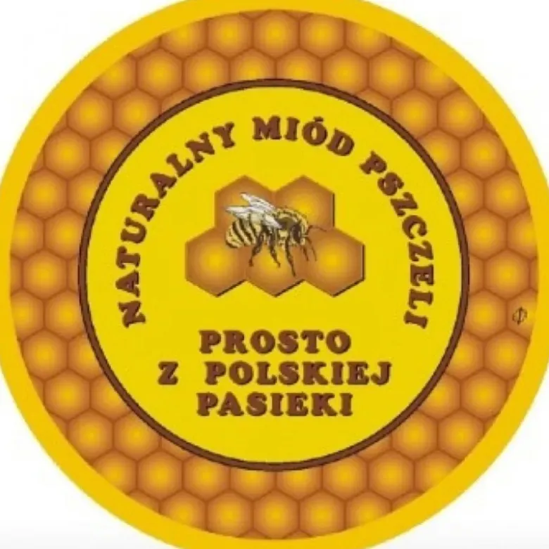 Zakrętki do słoików na przetwory 8,2 cm Miód zestaw 100 szt - 6-zaczepowe Altom Design