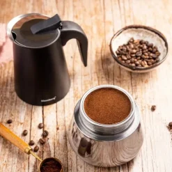 Zaparzacz do kawy espresso ze stali nierdzewnej 600 ml na 12 filiżanek Klausberg
