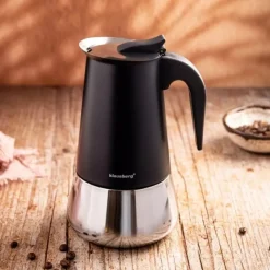 Zaparzacz do kawy espresso ze stali nierdzewnej 600 ml na 12 filiżanek Klausberg