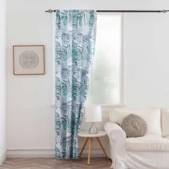 Zasłona półzaciemniająca na taśmie gruba 140x250 cm liście ZSN-T-08