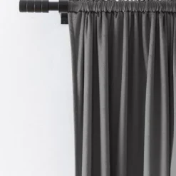 Zasłony zaciemniające na taśmie Cotton World Velvet na taśmie 140x250 cm szary