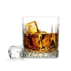 Zestaw do whisky karafka szklana 1000 ml + 6 grubych szklanek 280 ml