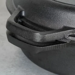 Zestaw żeliwny garnek 3.5L z patelnia 24cm z linii CAST LINE indukcje gaz ognisko Vilde