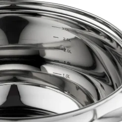 Zestaw 4 garnków stalowych nierdzewnych średnich 1.9/2.6/3.6/4.7 L Florina Maron by Mateusz Gessler indukcja gaz