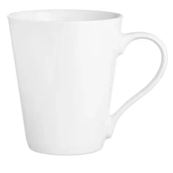 Zestaw 6 kubków ceramicznych białych Glasmark Maja 250 ml