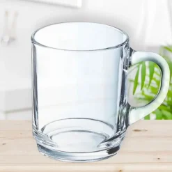 Zestaw 6 kubków sztaplowanych szkło Empilable Luminarc 250 ml szklanki bezbarwne