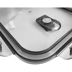 Zestaw 3 pojemników szklanych lunchbox MG Home Cucina 1500/1000/400 ml żaroodporne