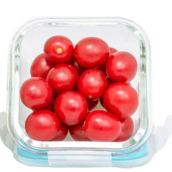 Zestaw 3 pojemników szklanych lunchbox MG Home Cucina 1200/800/300 ml żaroodporne