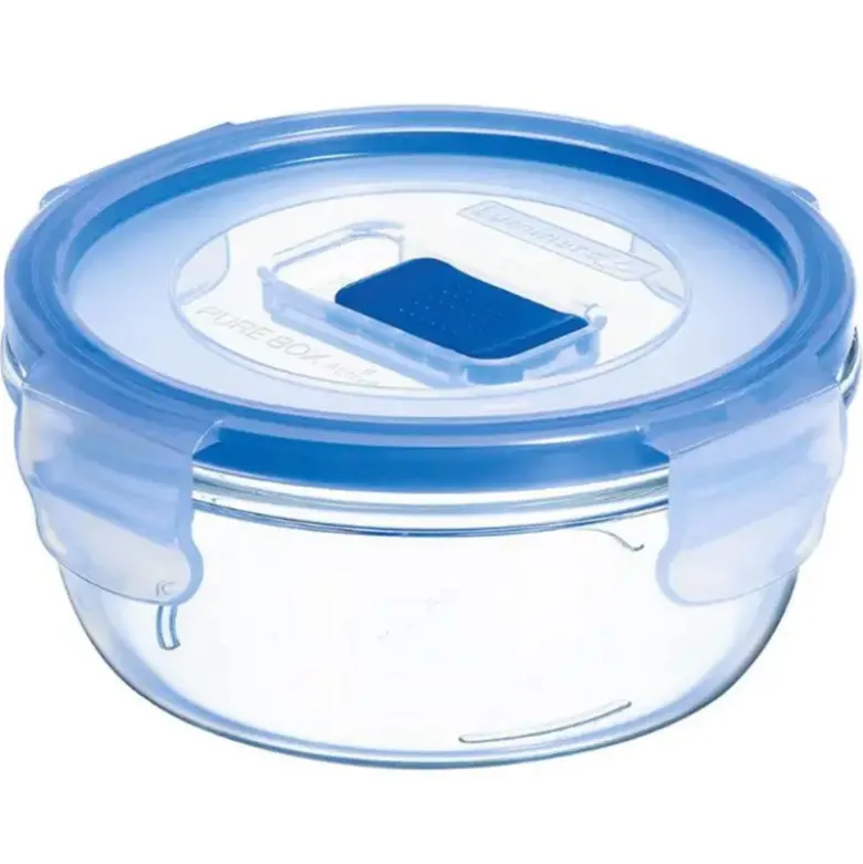 Zestaw 3 pojemników szklanych lunchbox Pure Box Active Luminarc 420/670/920 ml żaroodporne