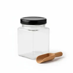 Zestaw 24 słoiczków 120 ml na przyprawy GierekHoff Flavor GH 1112 pojemniki z naklejkami i nabierakiem na prezent