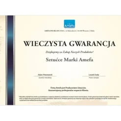 Zestaw sztućców dla 1 osoby Amefa Whisper 1405, obiadowe 4 elementy 18/0